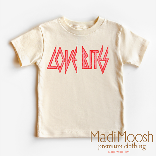 Love Bites Retro Valentine's Shirt - Rocker Valentine Tee