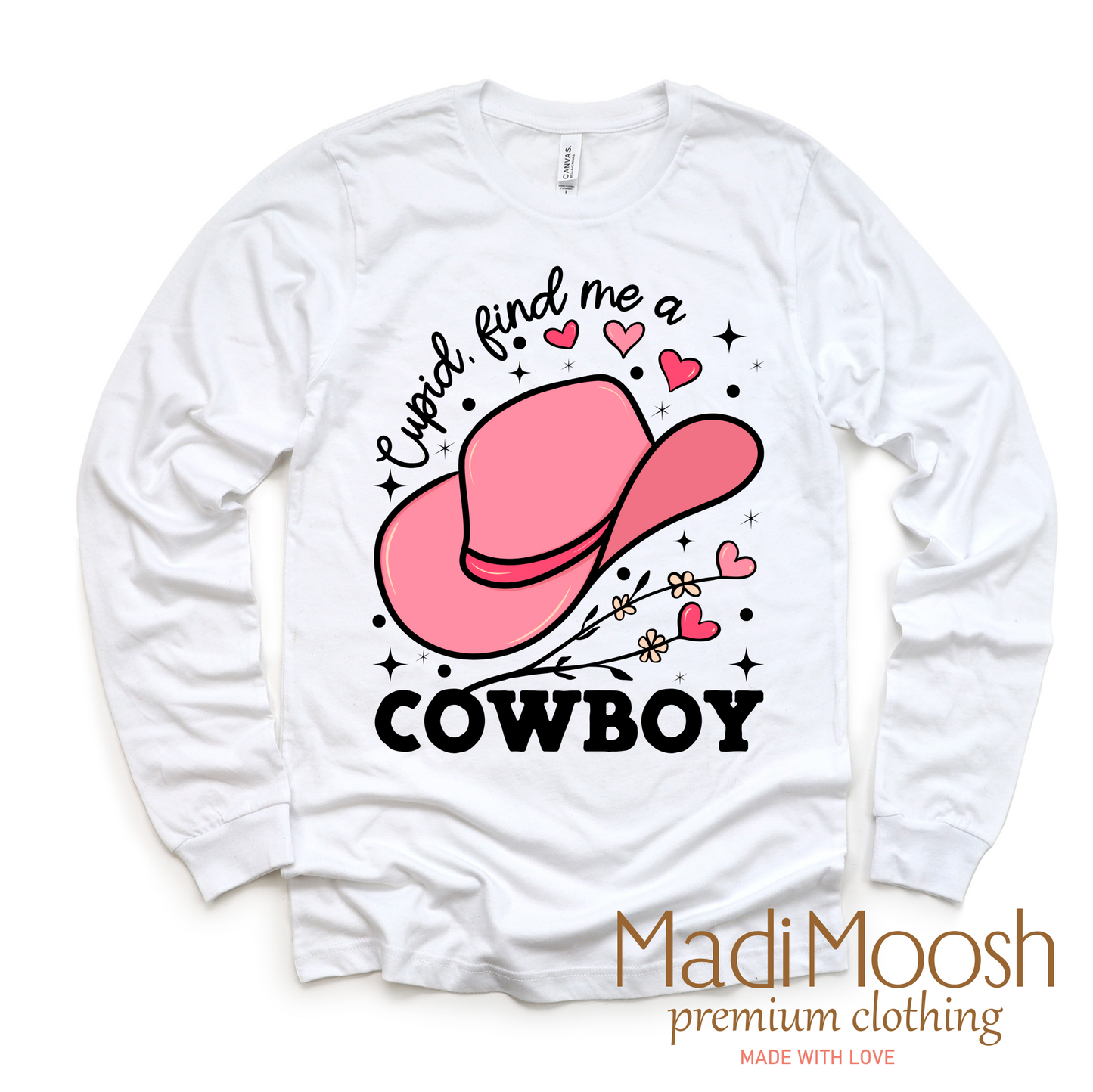 Cupid Find Me A Cowboy Valentine's Shirt - Valentine Tee