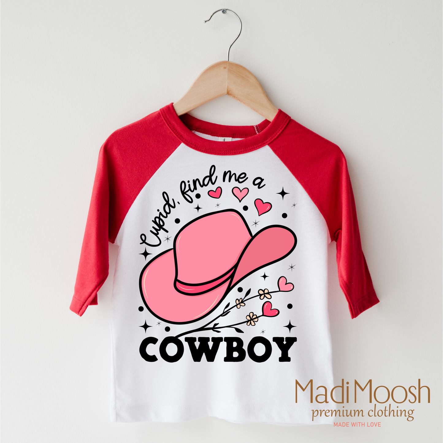 Cupid Find Me A Cowboy Valentine's Shirt - Valentine Tee