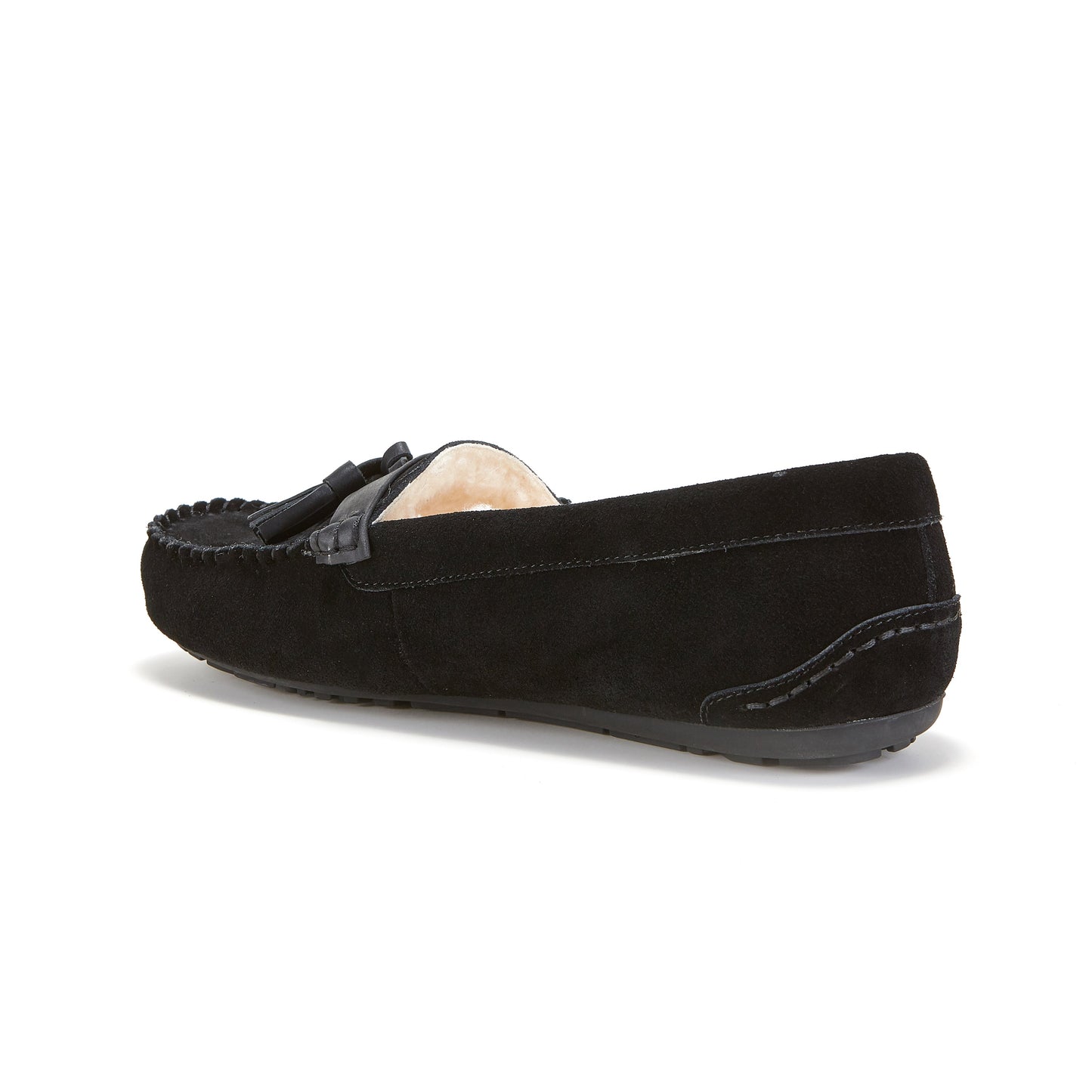 Mens Hamilton Black Moccasin Loungewear Loafer Australia Luxe Collective