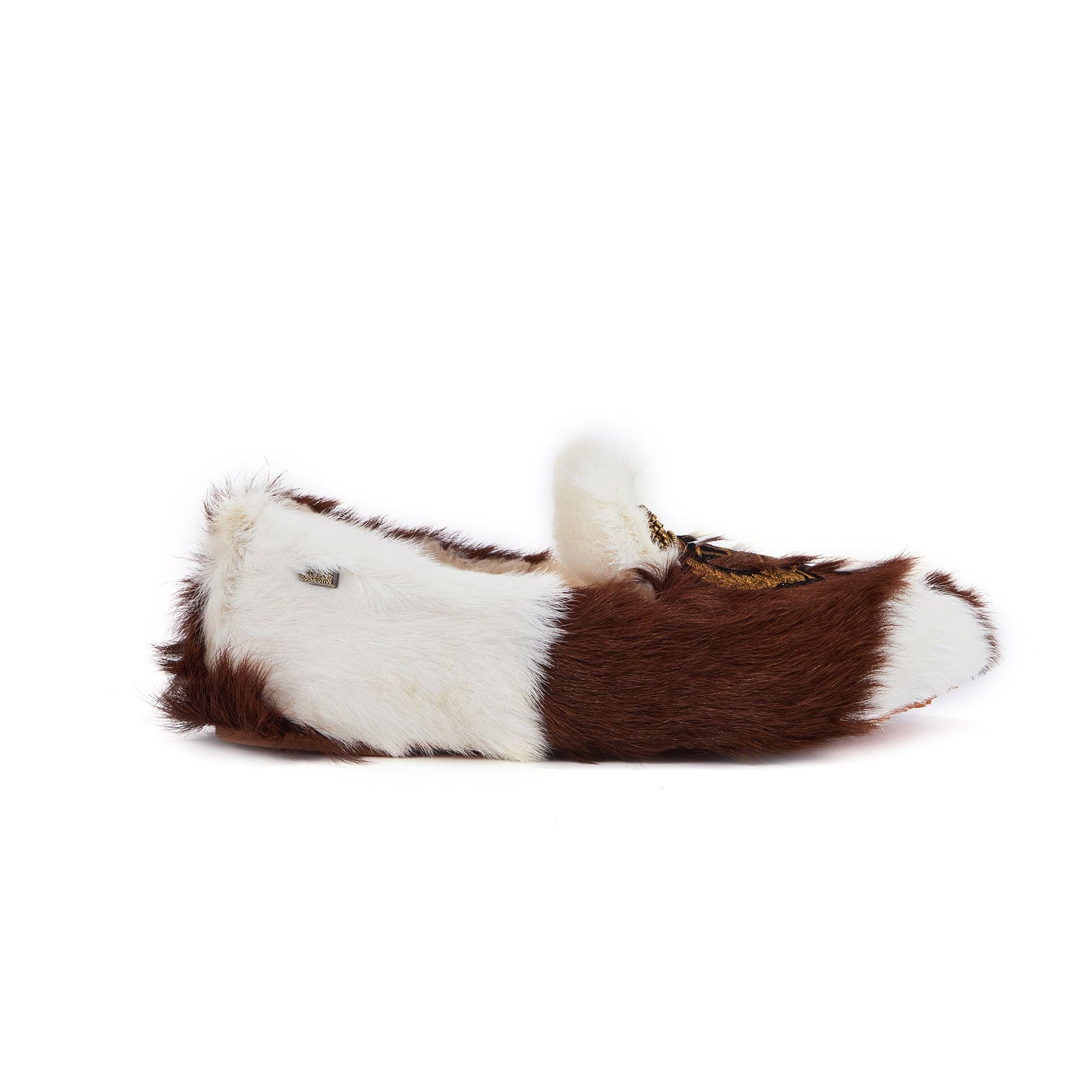Mens Goat Fur Moccasin Slipper Harry Wolf Australia Luxe Collective