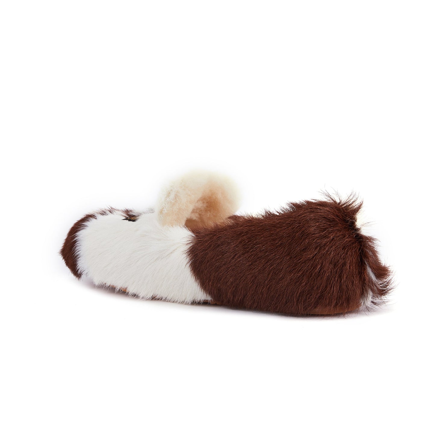 Mens Goat Fur Moccasin Slipper Harry Wolf Australia Luxe Collective