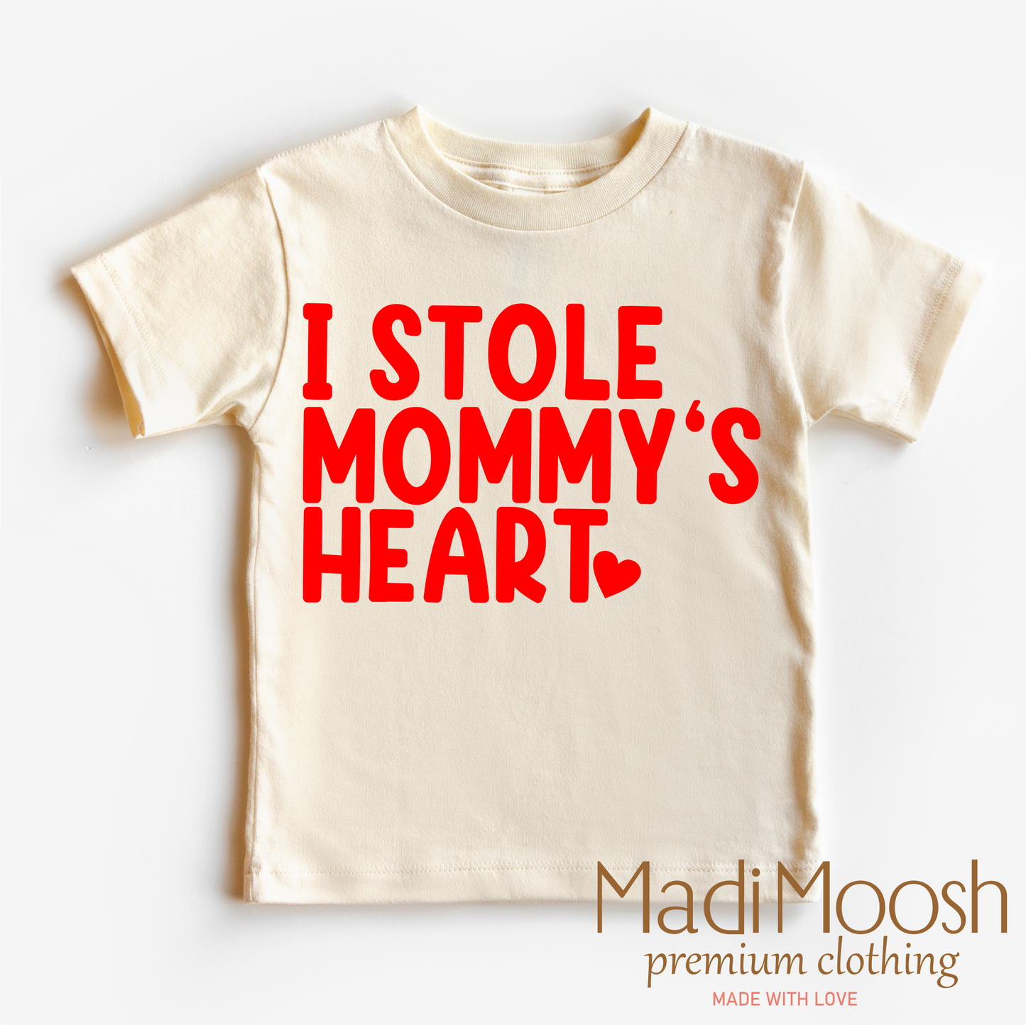 I Stole Mommy's Heart Valentine's Day Shirt - Valentine Tee