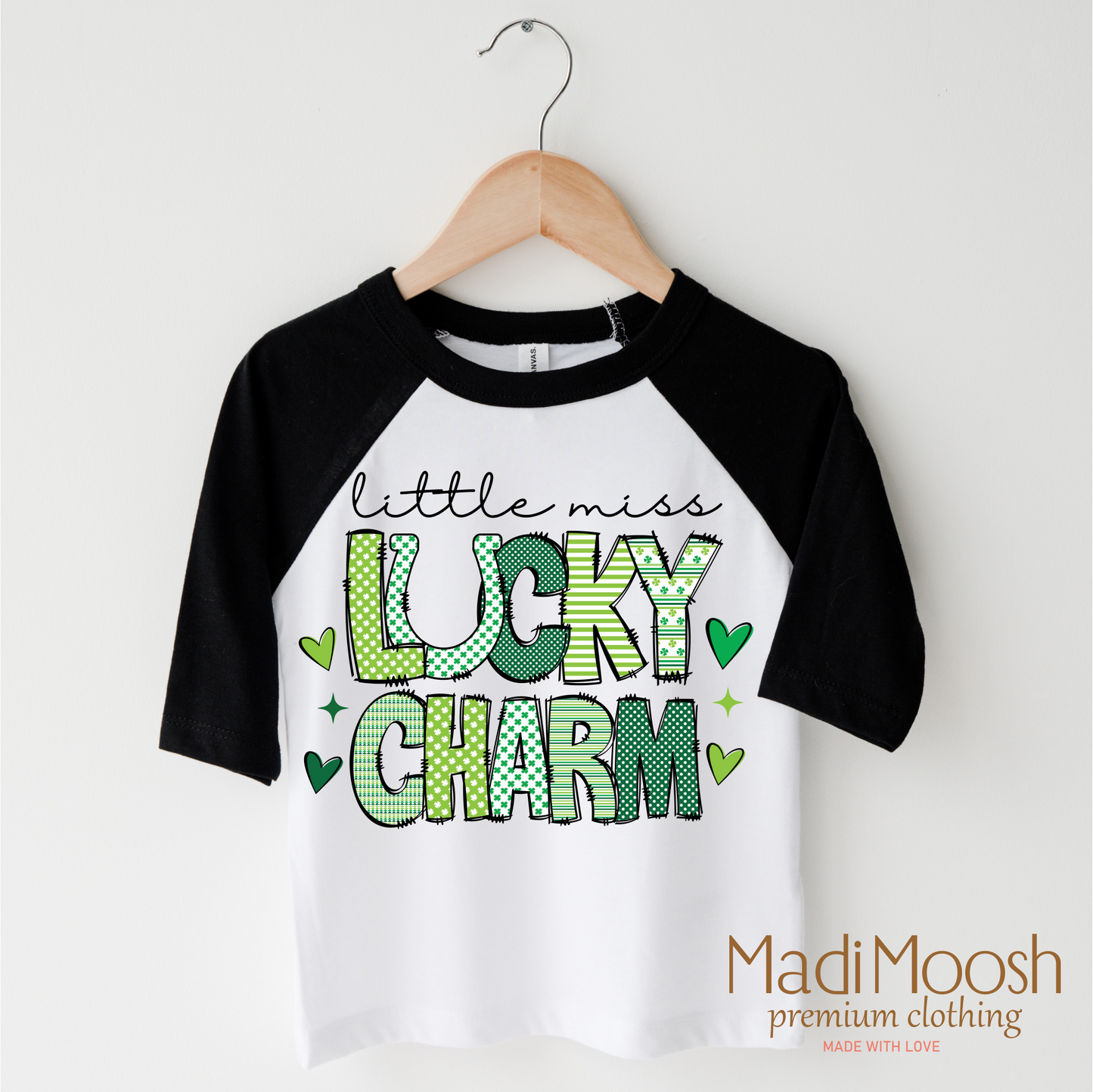 Lucky Charm St. Patrick's Day  Shirt - Kids St Patrick's Day Tee