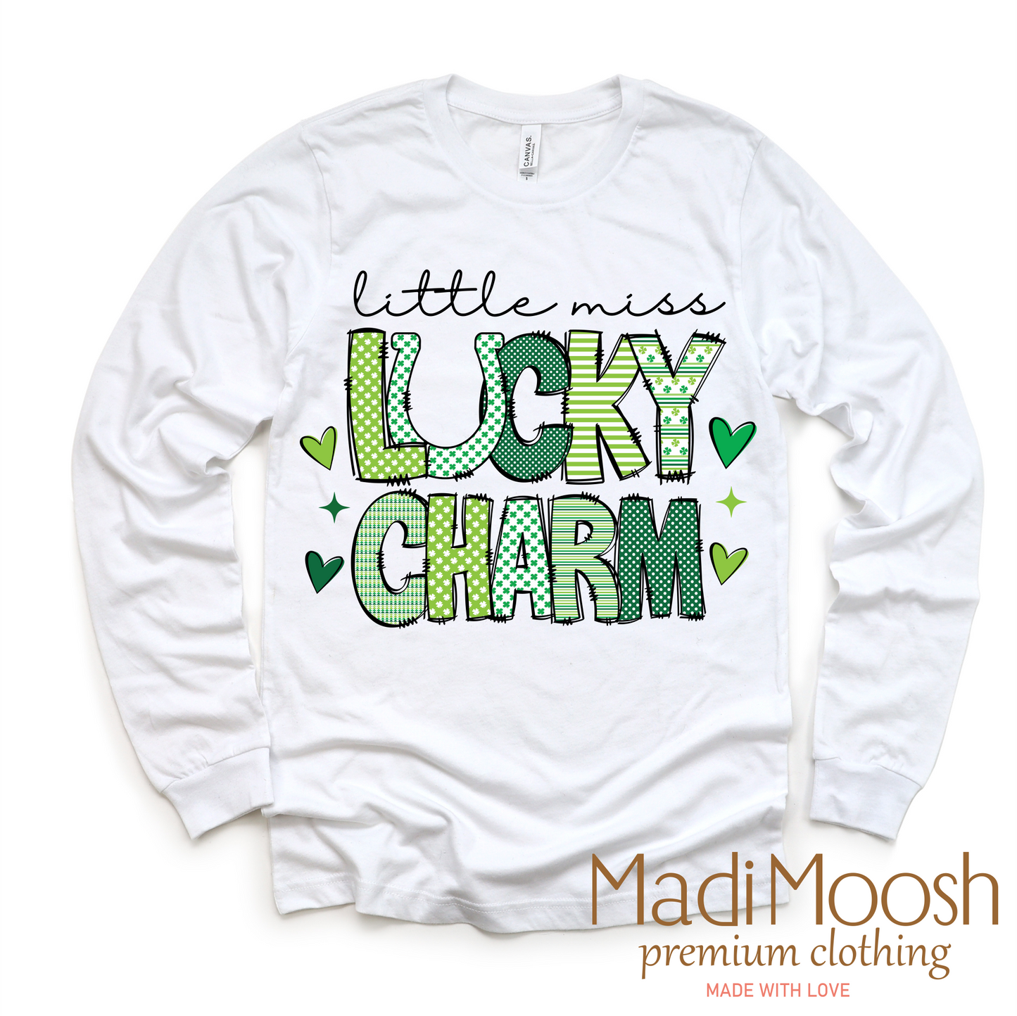 Lucky Charm St. Patrick's Day  Shirt - Kids St Patrick's Day Tee