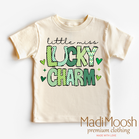 Lucky Charm St. Patrick's Day  Shirt - Kids St Patrick's Day Tee