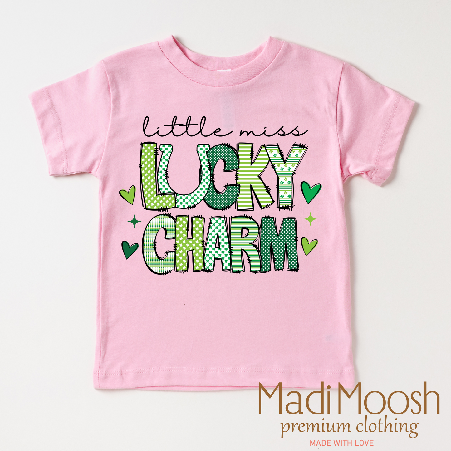 Lucky Charm St. Patrick's Day  Shirt - Kids St Patrick's Day Tee