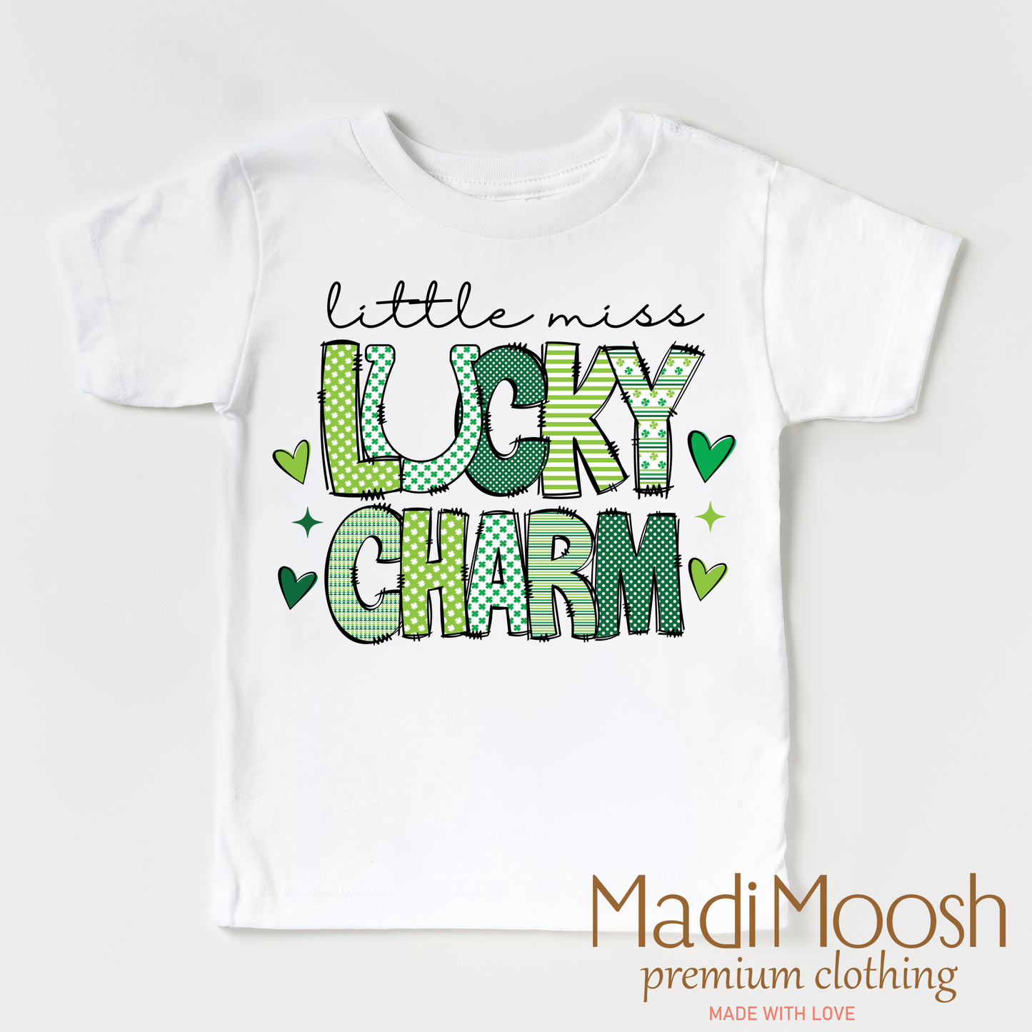 Lucky Charm St. Patrick's Day  Shirt - Kids St Patrick's Day Tee