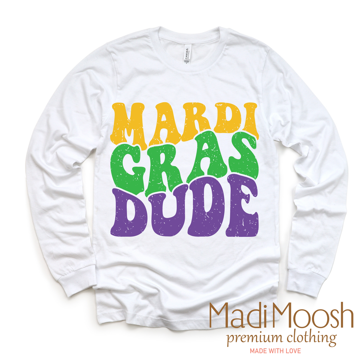 Mardi Gras Dude  Shirt - Mardi Gras Tee