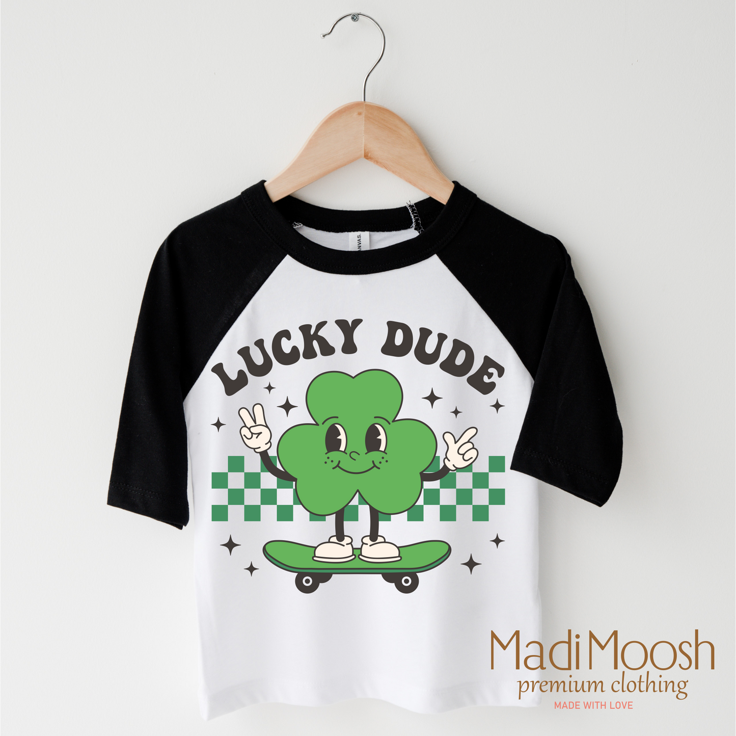Lucky Dude St. Patrick's Day Shirt - Kids St. Patrick's Day Tee