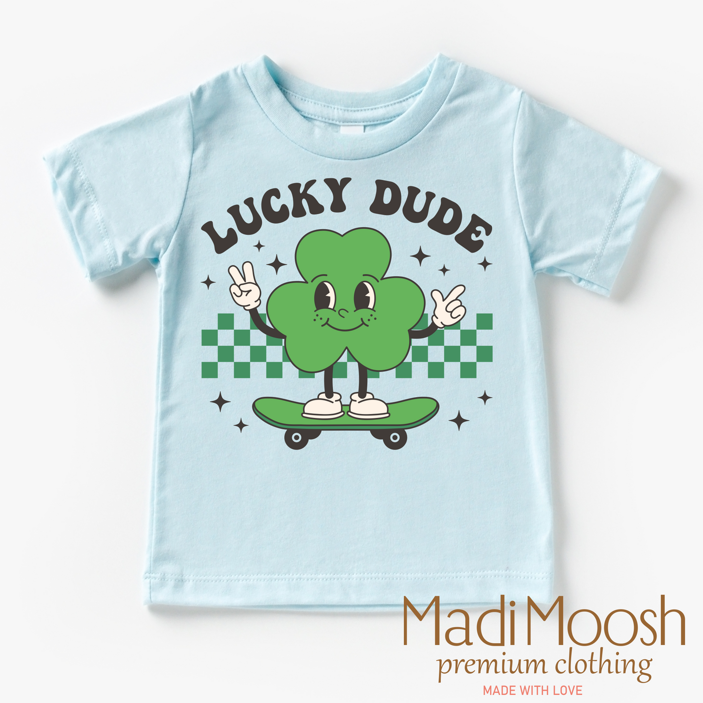 Lucky Dude St. Patrick's Day Shirt - Kids St. Patrick's Day Tee