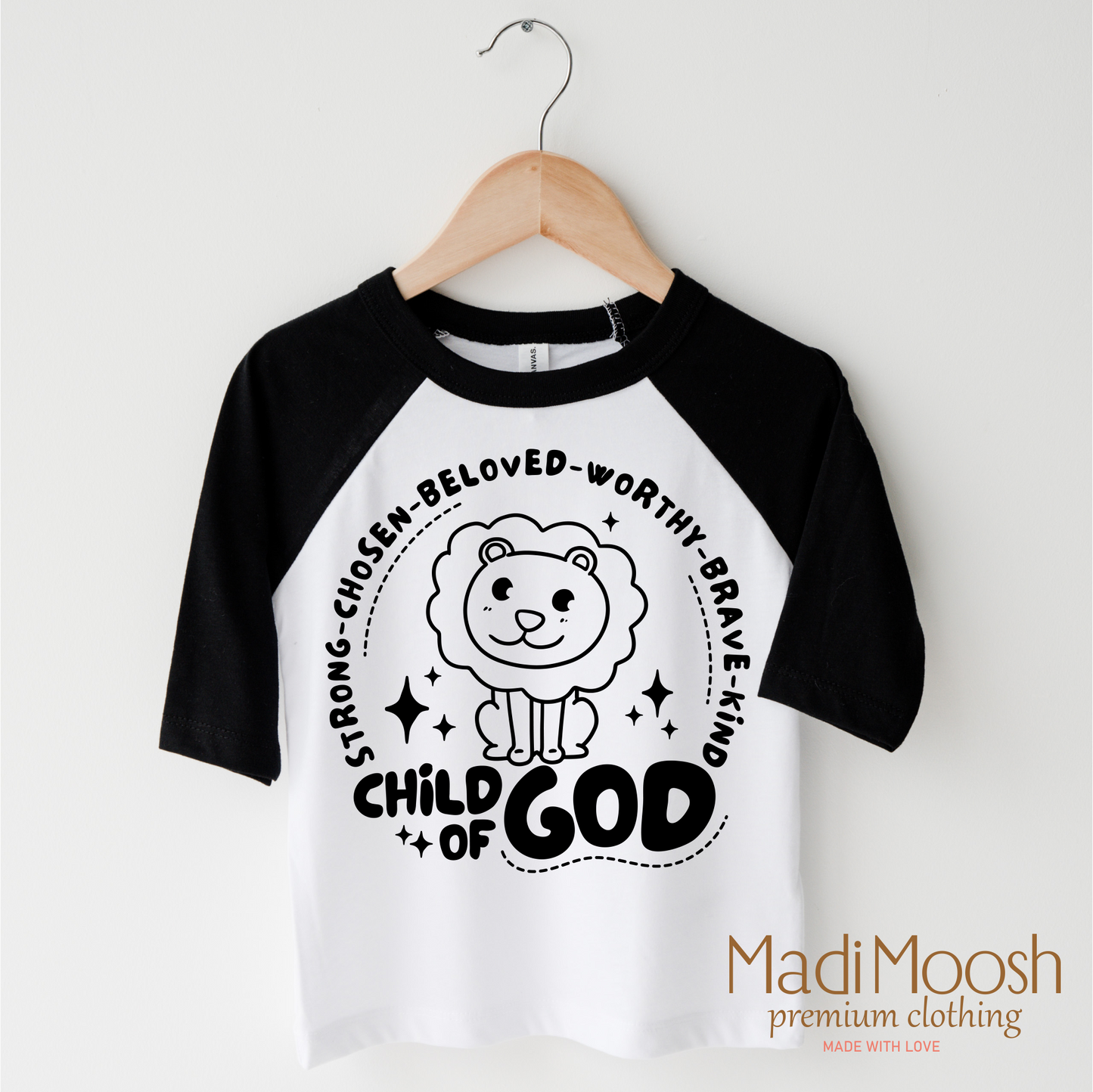 Child Of God Christian Shirt Bella Canvas Tee Madi Moosh
