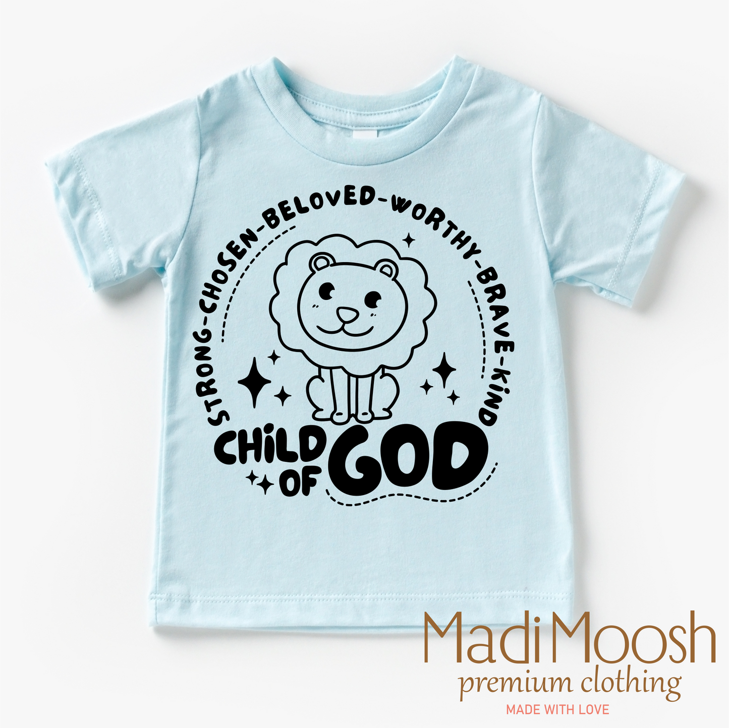Child Of God Christian Shirt Bella Canvas Tee Madi Moosh