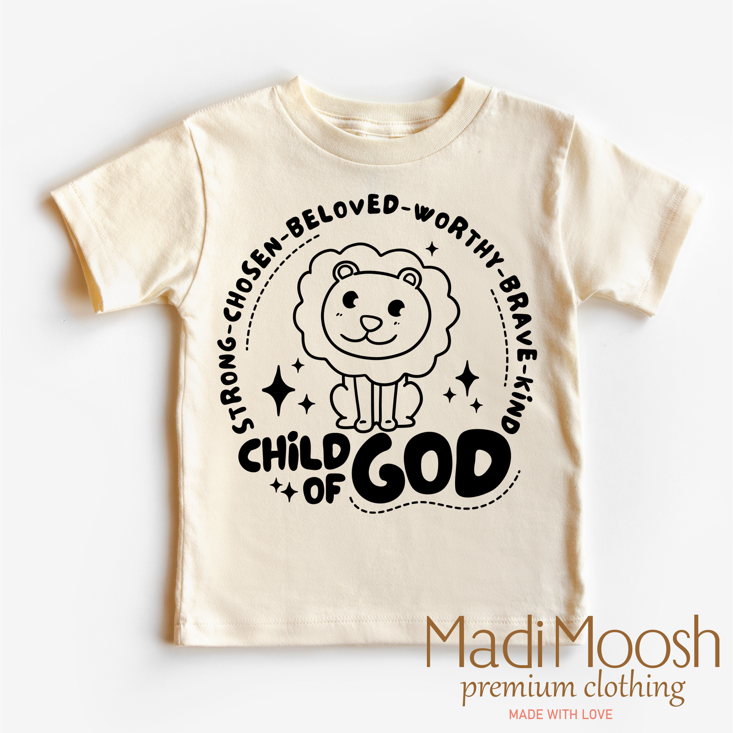 Child Of God Christian Shirt Bella Canvas Tee Madi Moosh