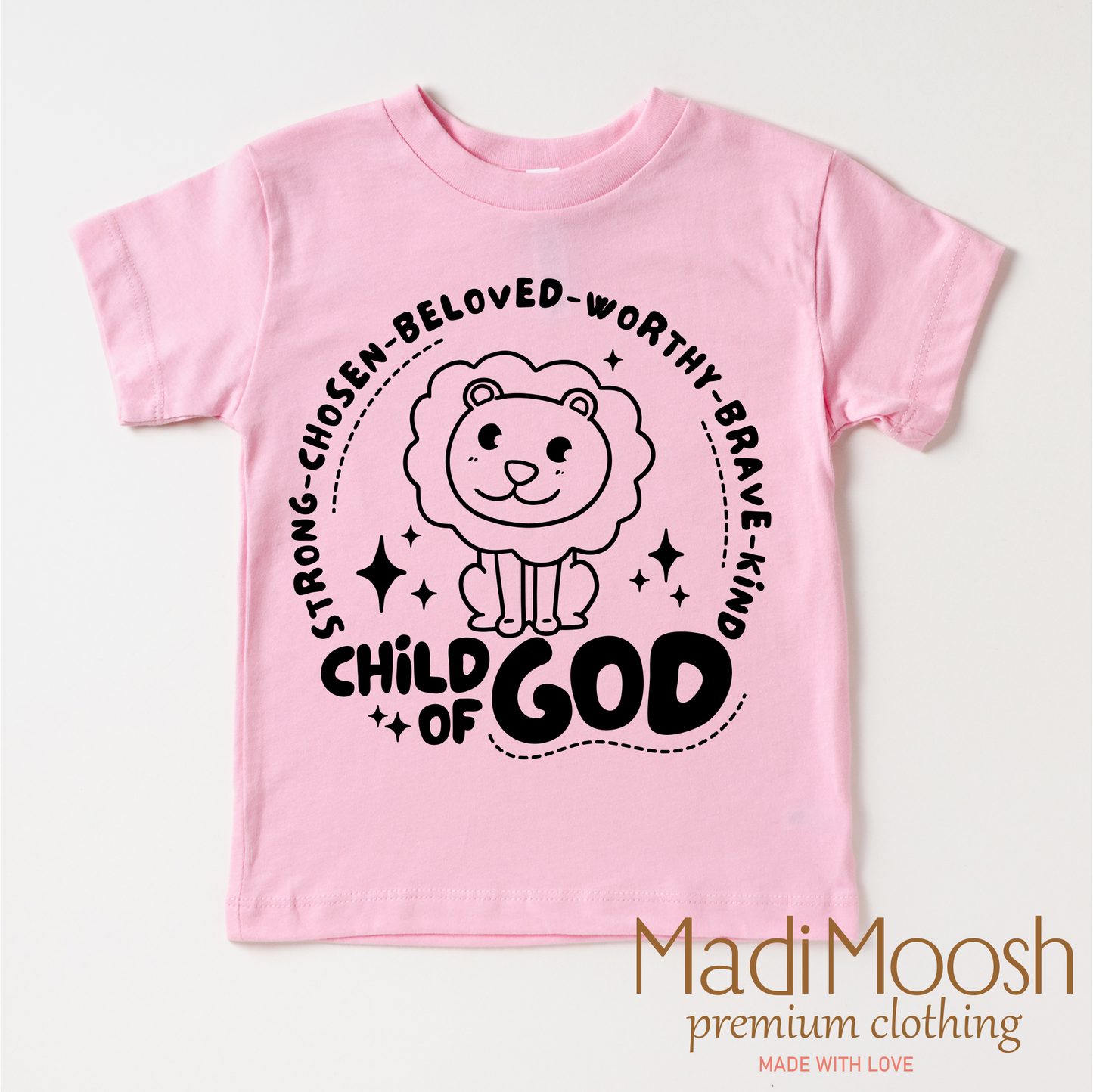 Child Of God Christian Shirt Bella Canvas Tee Madi Moosh