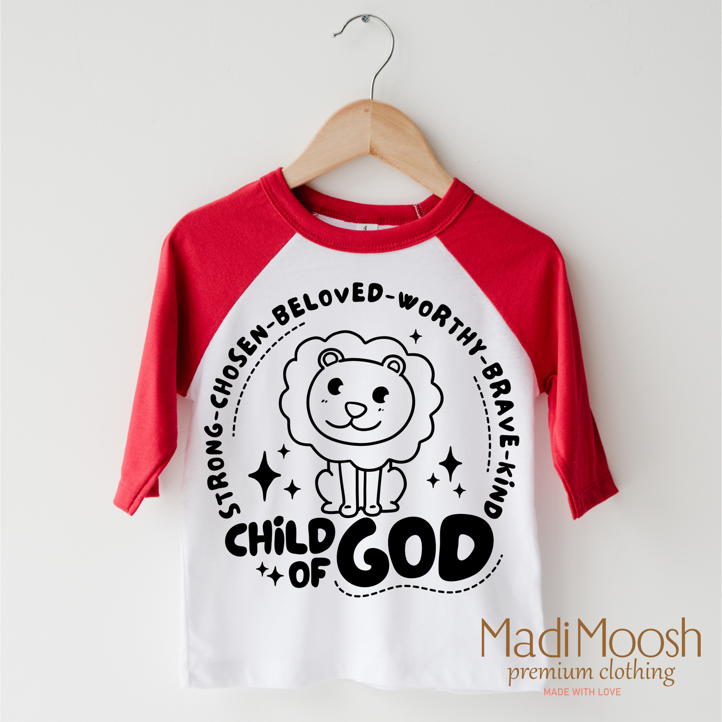 Child Of God Christian Shirt Bella Canvas Tee Madi Moosh