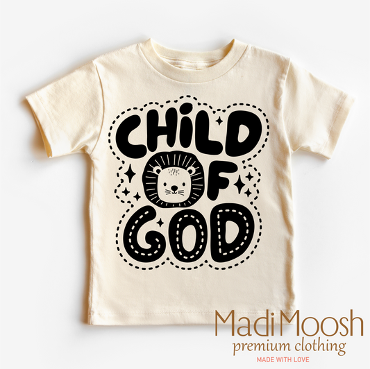 Child Of God Christian Shirt Bella Canvas