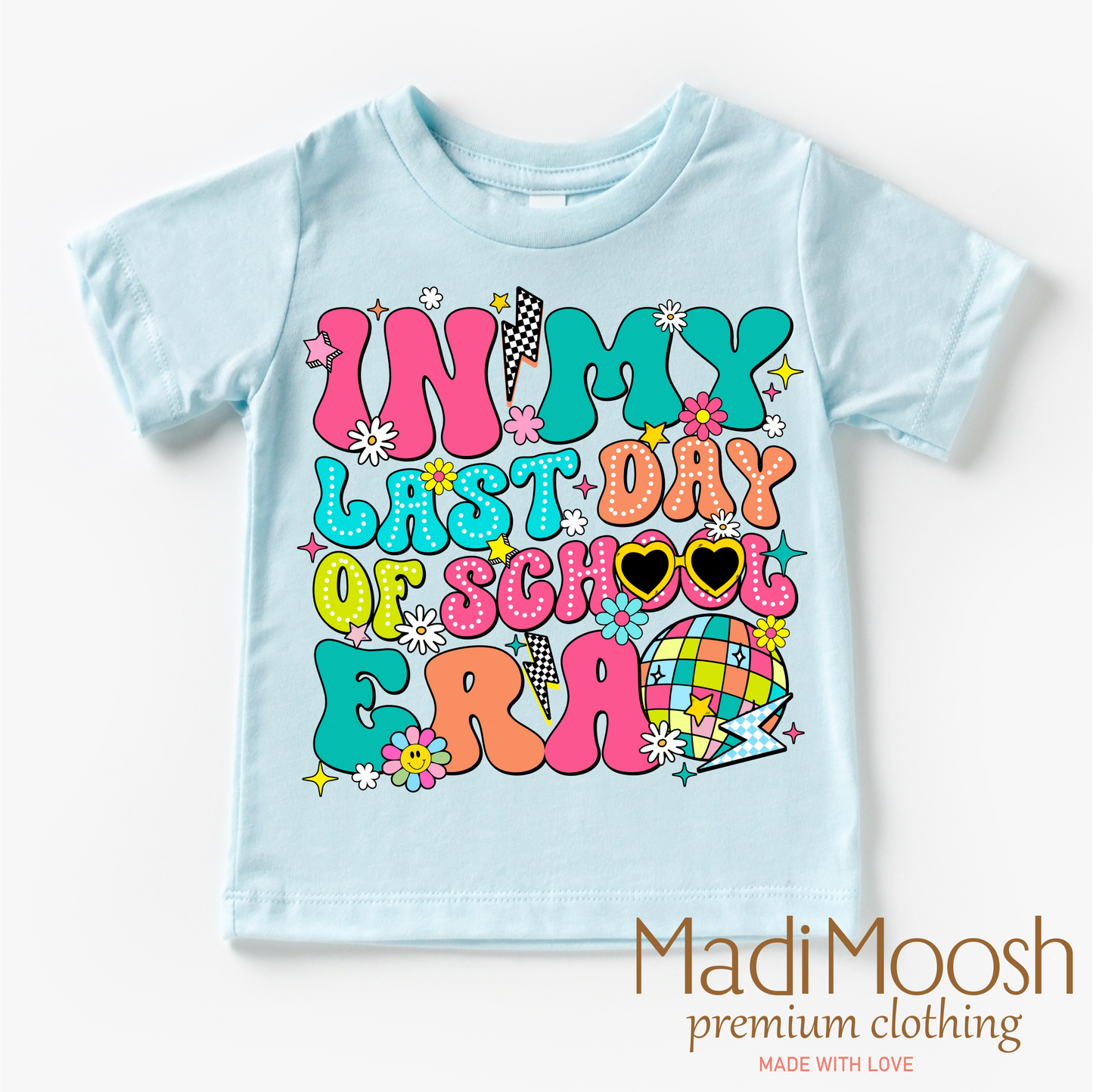 In My Last Day Of School Era Cotton Shirt School Shirt Madi Moosh