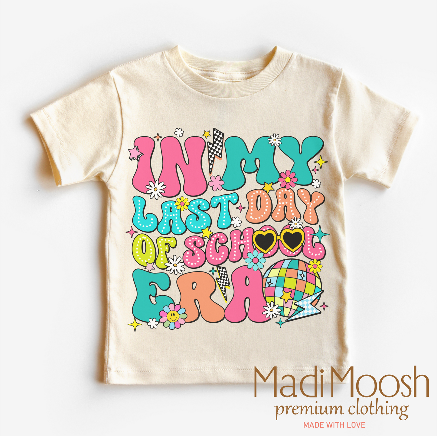 In My Last Day Of School Era Cotton Shirt School Shirt Madi Moosh