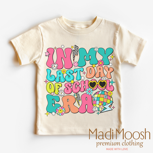 In My Last Day Of School Era Cotton Shirt School Shirt Madi Moosh