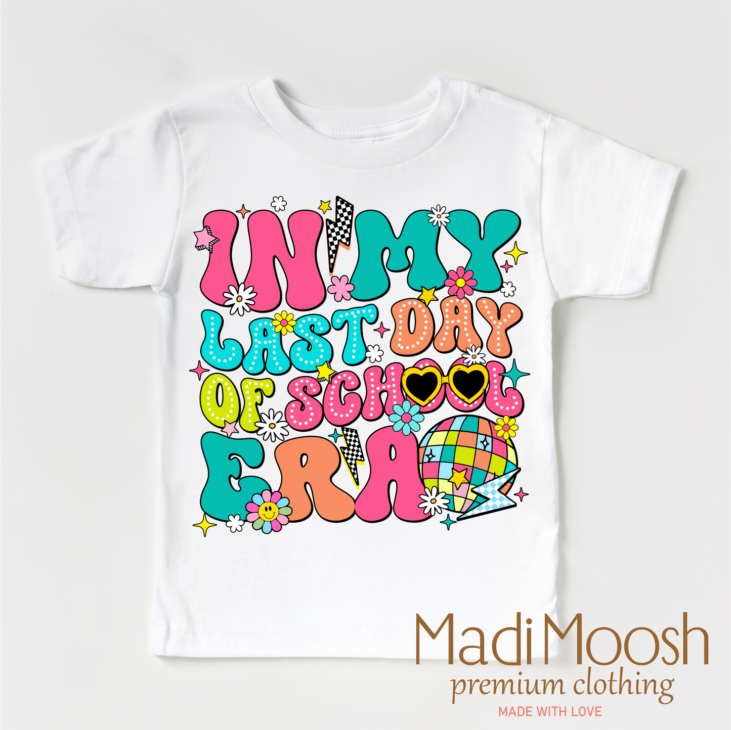 In My Last Day Of School Era Cotton Shirt School Shirt Madi Moosh