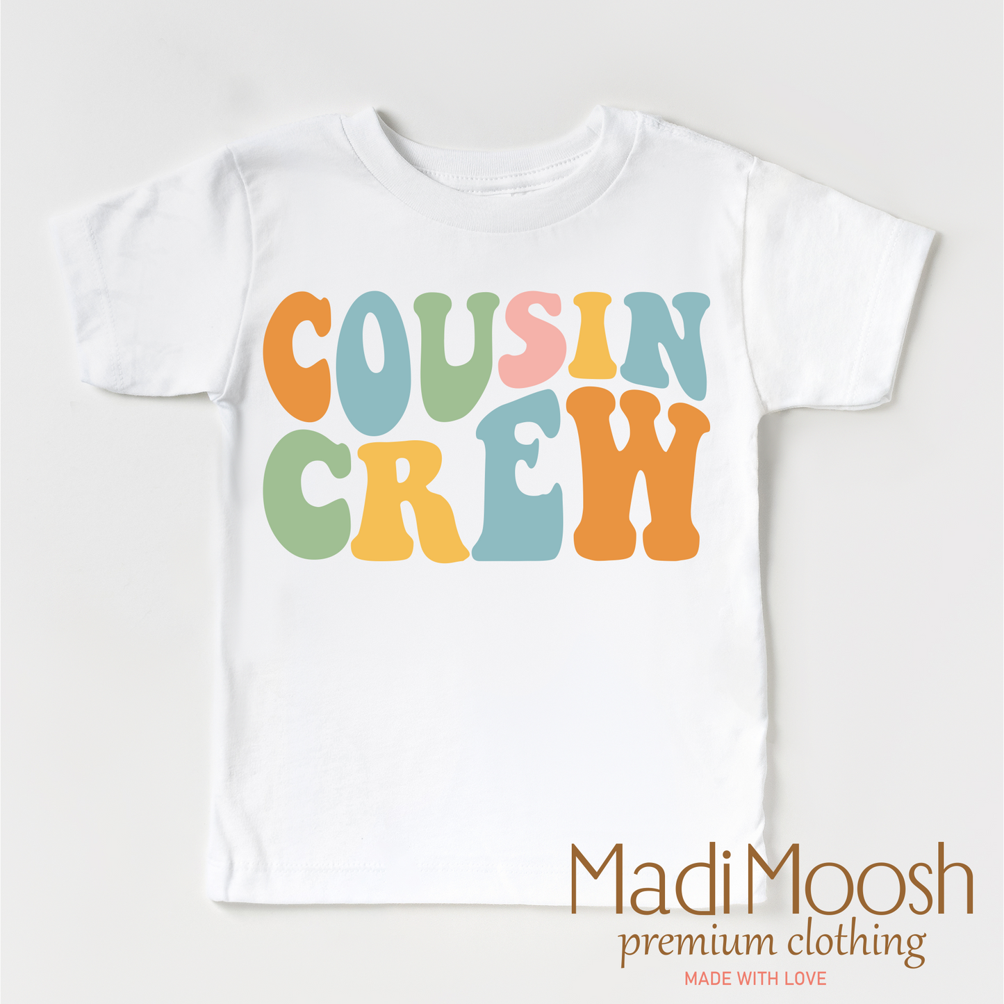 Cousin Crew 100% Cotton Shirt Bella Canvas