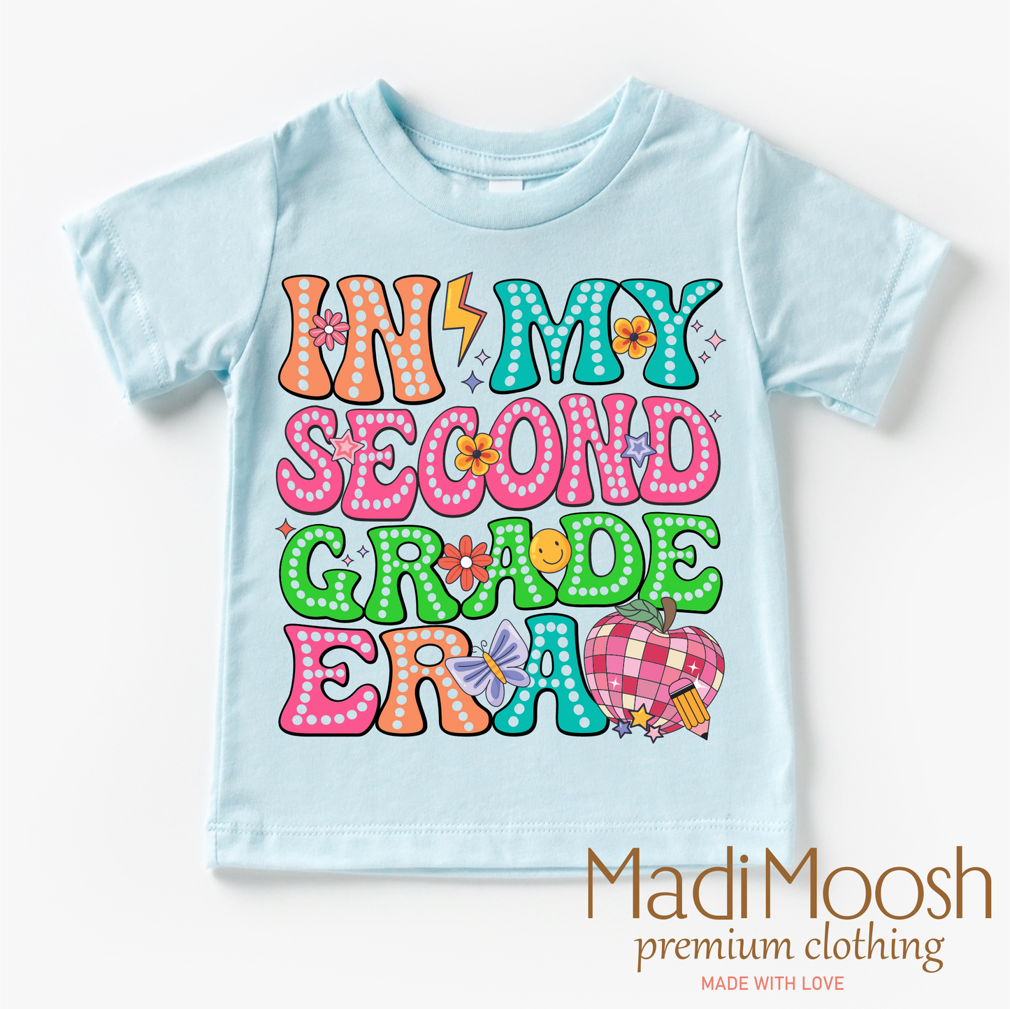 In My 2nd Grade Era Back To School Shirt School Shirt Madi Moosh