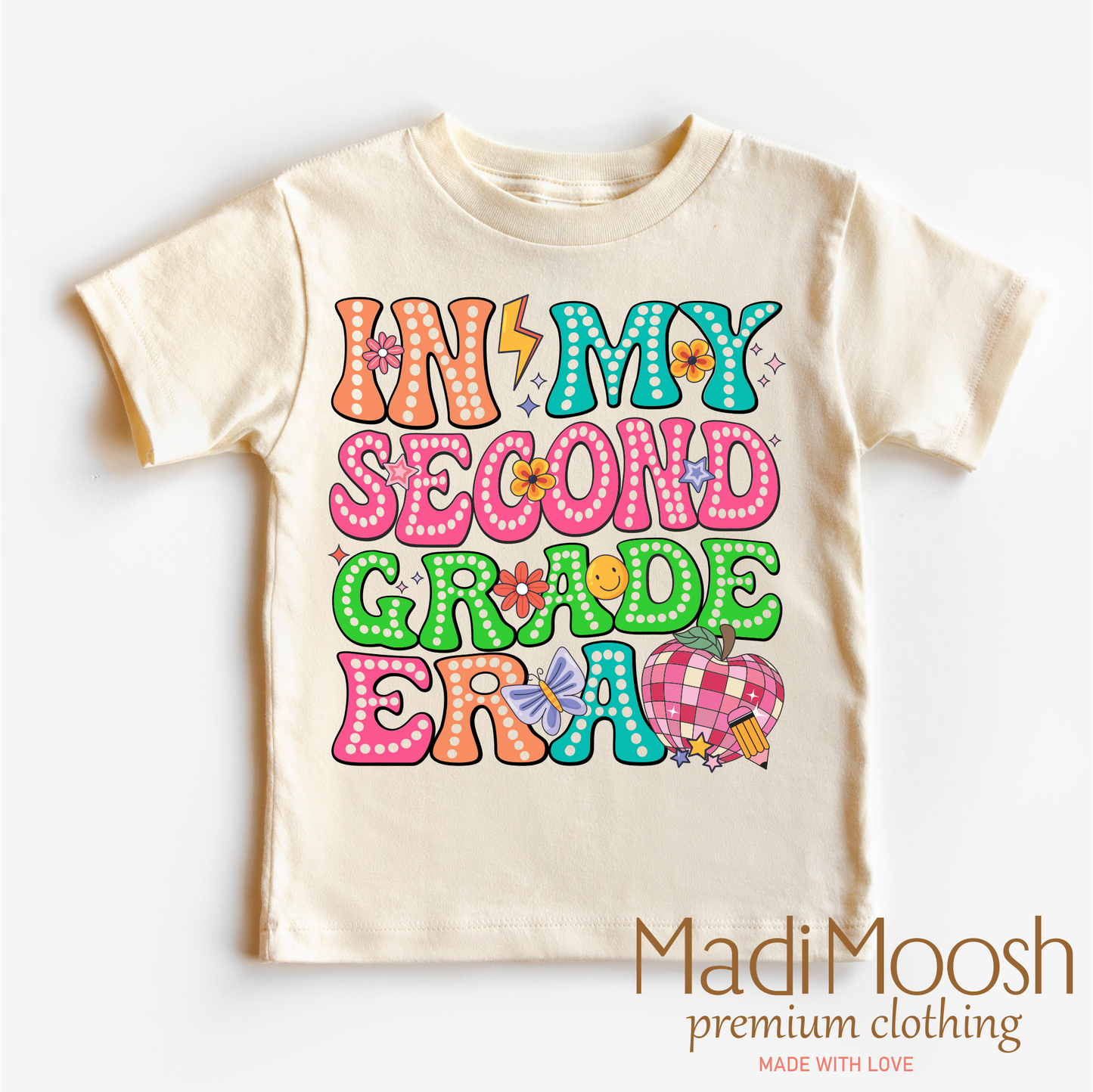 In My 2nd Grade Era Back To School Shirt School Shirt Madi Moosh