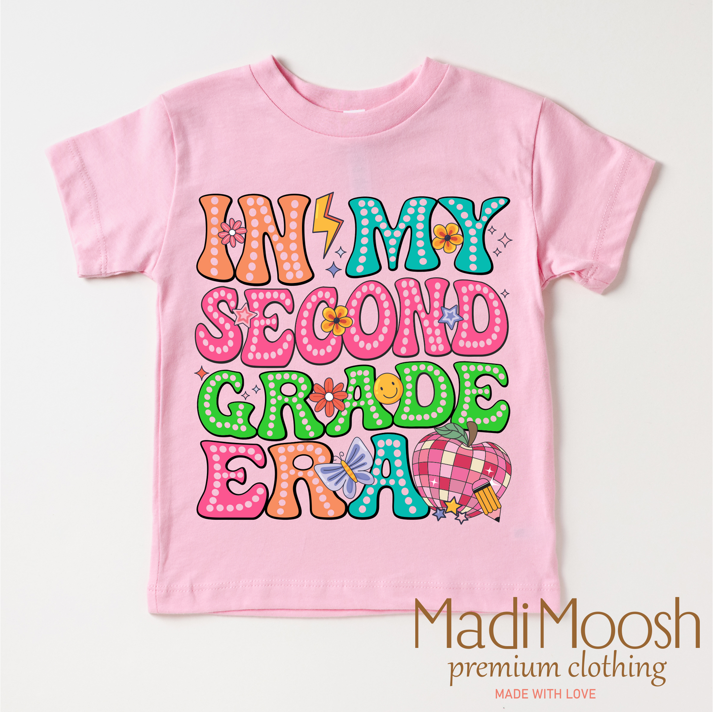 In My 2nd Grade Era Back To School Shirt School Shirt Madi Moosh
