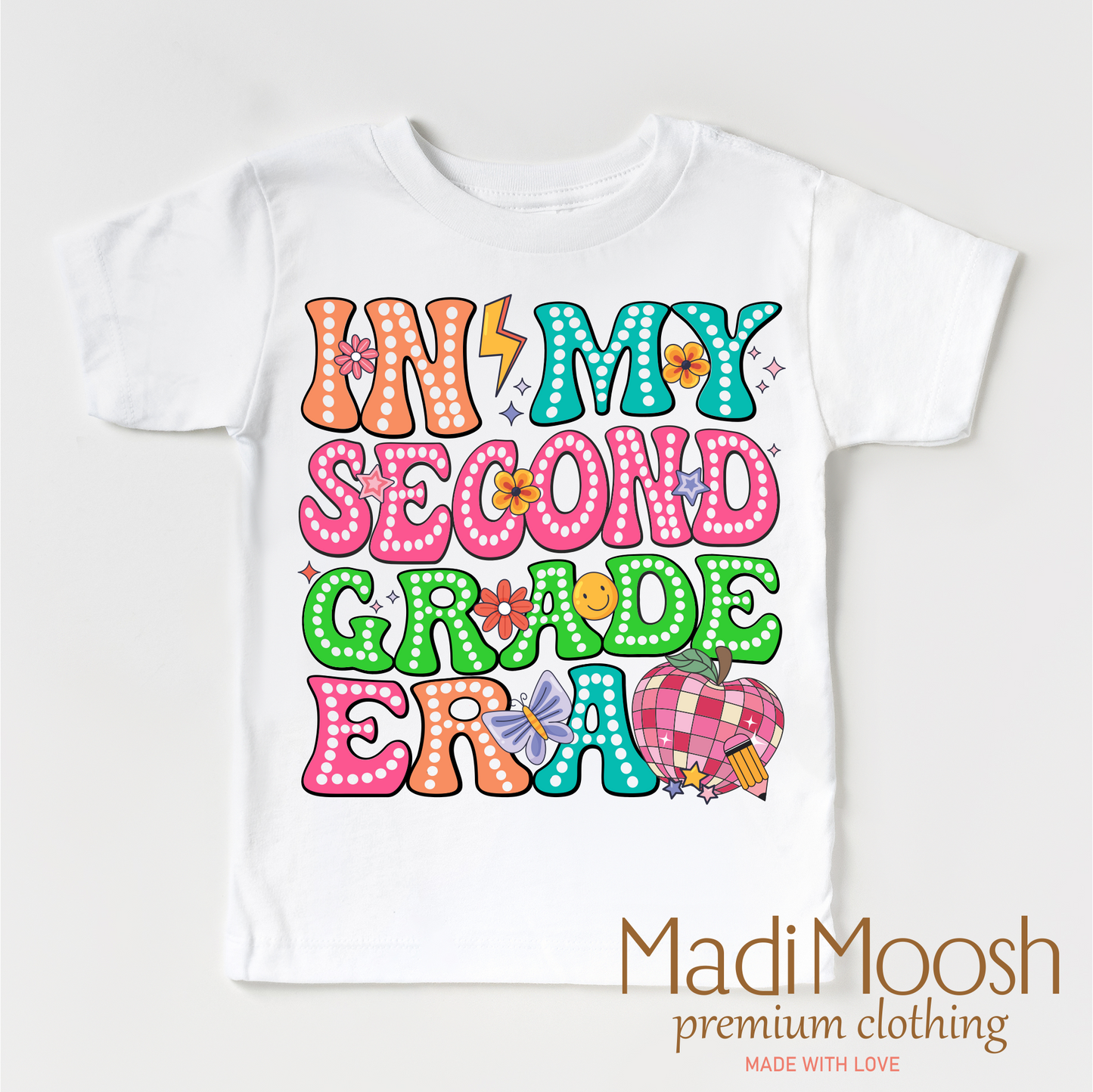 In My 2nd Grade Era Back To School Shirt School Shirt Madi Moosh