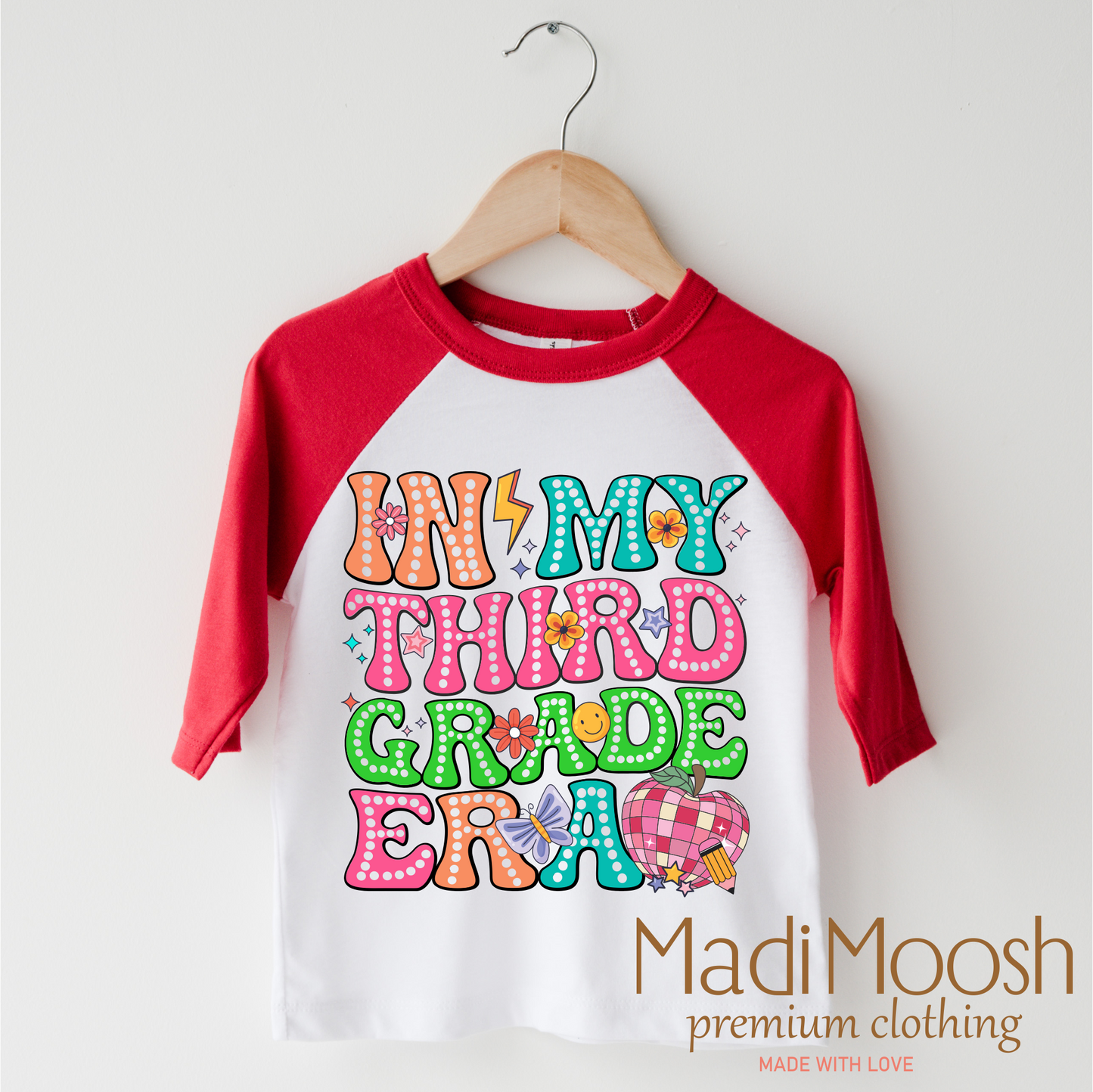 3rd Grade Back To School Shirt Kids School Shirt Madi Moosh