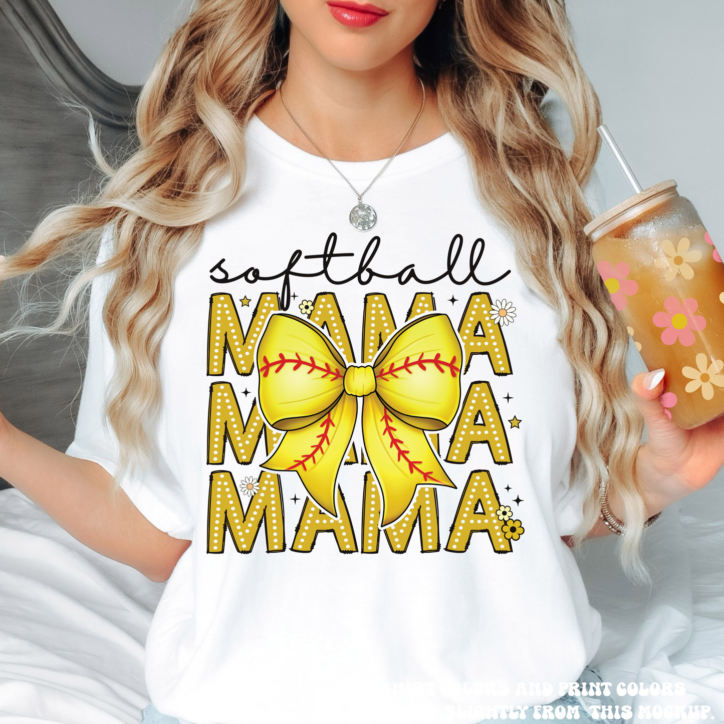 Softball Mama Tee - Printed On Comfort Colors