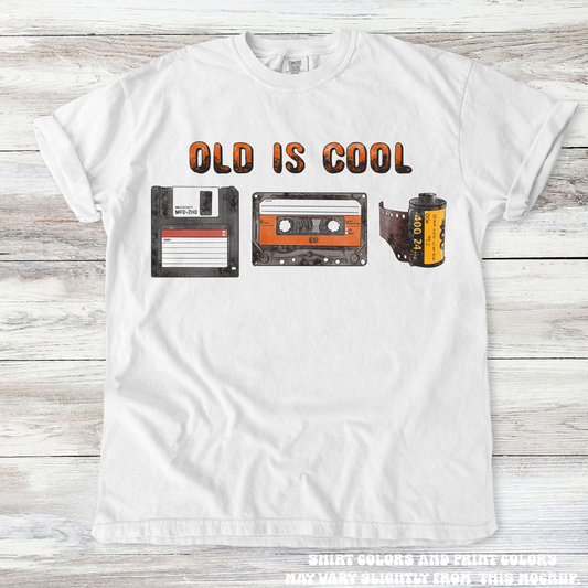 Retro Old School Geek Electronics Tee - Printed On Comfort Colors