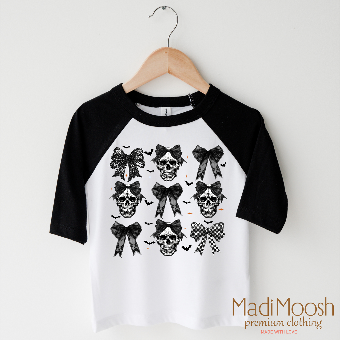Skulls And Bows Halloween Shirt Halloween Tee Madi Moosh