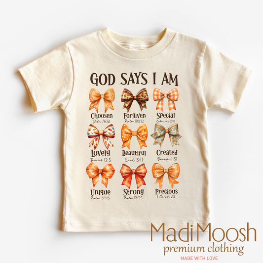 Christian Fall Shirt God Says I Am Fall Tee Madi Moosh
