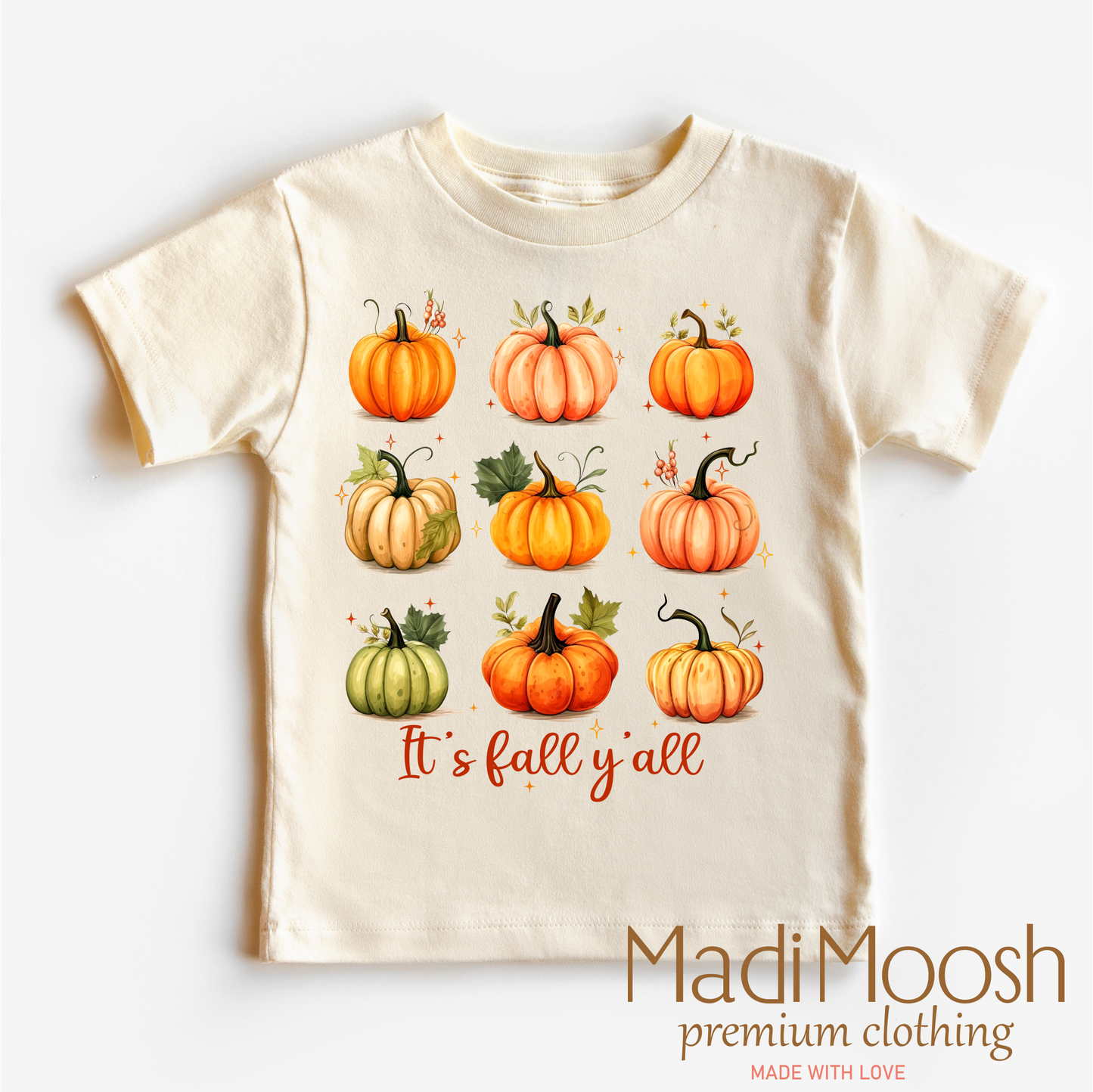 It's Fall Y'all Pumpkin Shirt Thanksgiving Tee