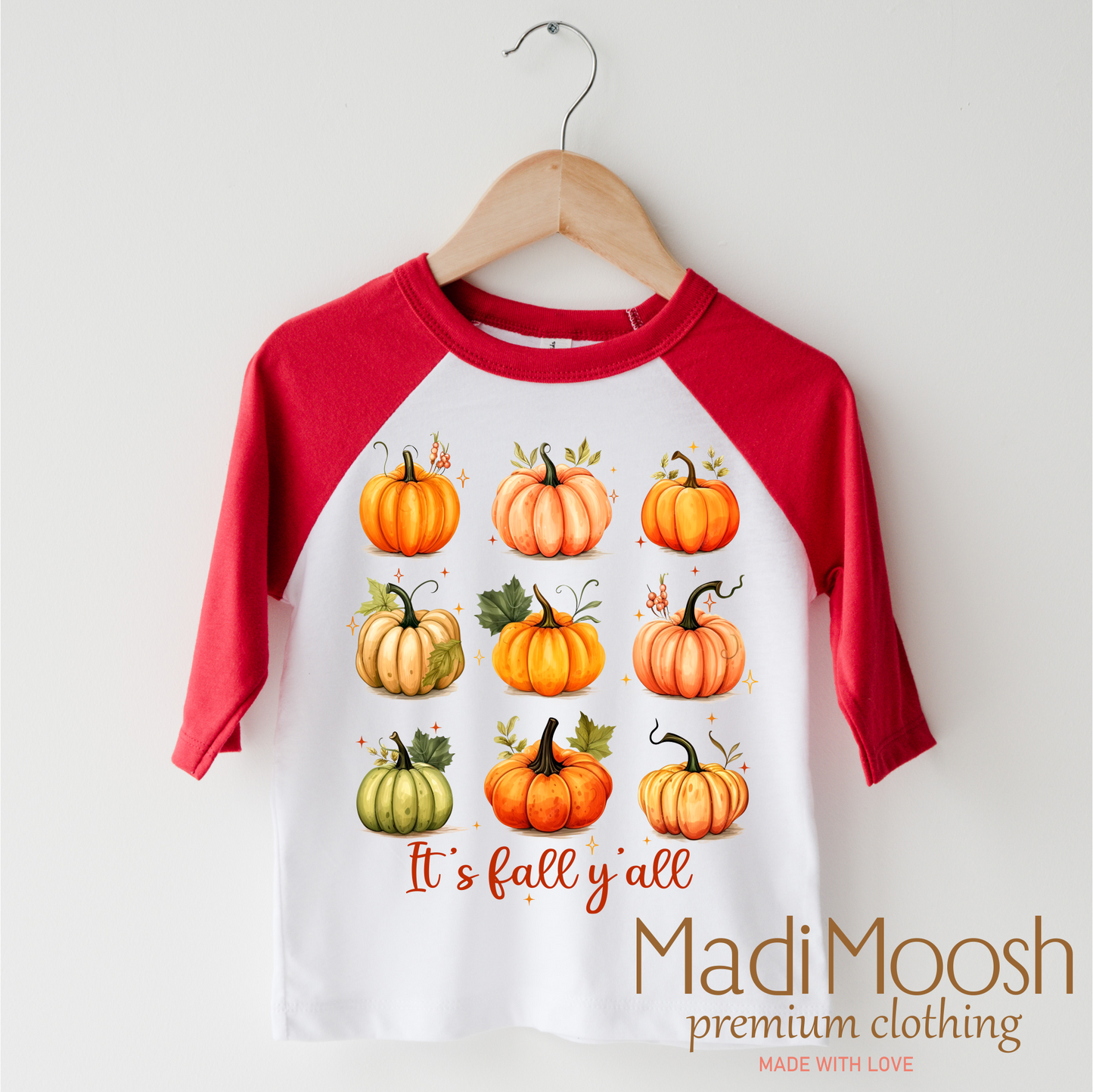 It's Fall Y'all Pumpkin Shirt Thanksgiving Tee