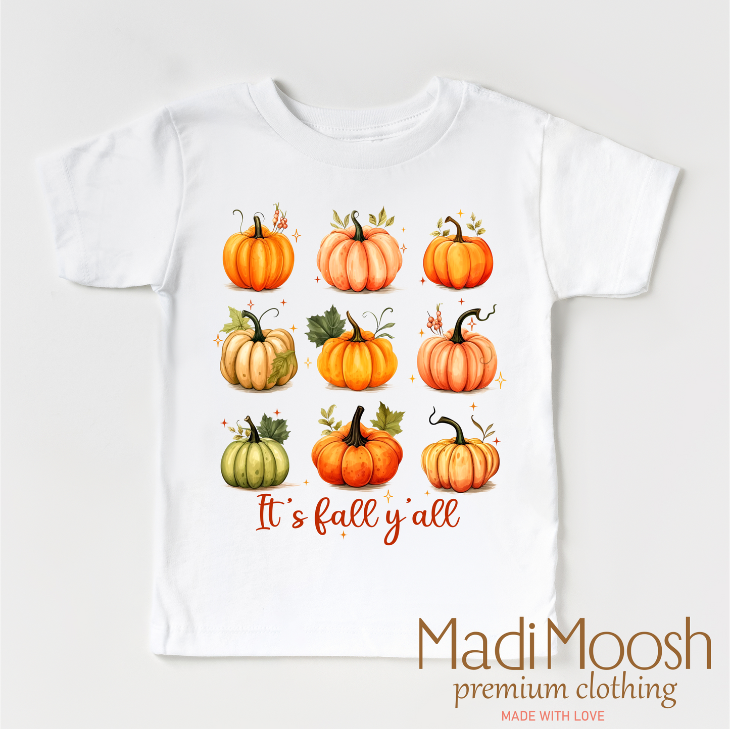 It's Fall Y'all Pumpkin Shirt Thanksgiving Tee