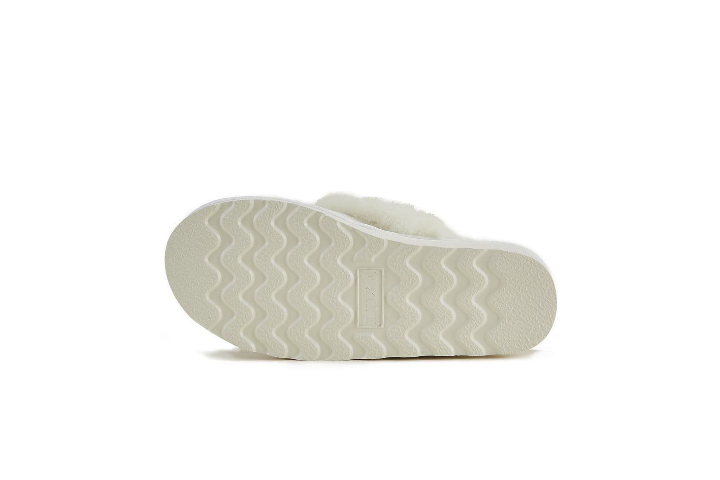 Sheepskin White Luxe Classic Mule Slipper MOOL