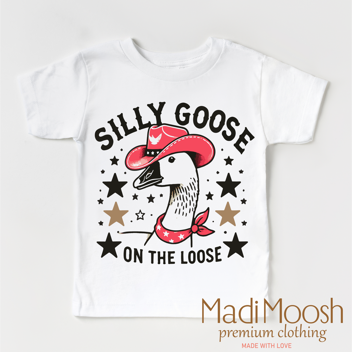 Silly Goose On The Loose Shirt - Cute Western Tee