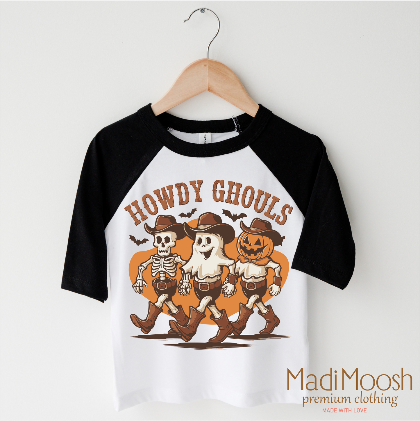 Howdy Ghouls Cowboy Halloween Shirt Halloween Tee Madi Moosh