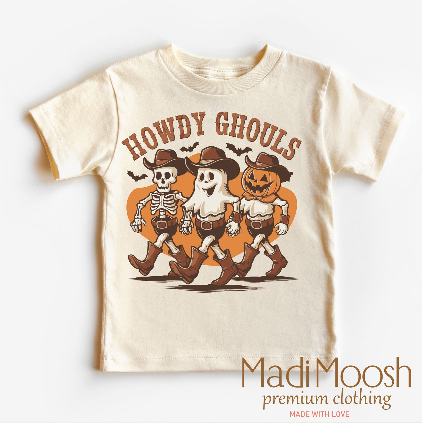 Howdy Ghouls Cowboy Halloween Shirt Halloween Tee Madi Moosh