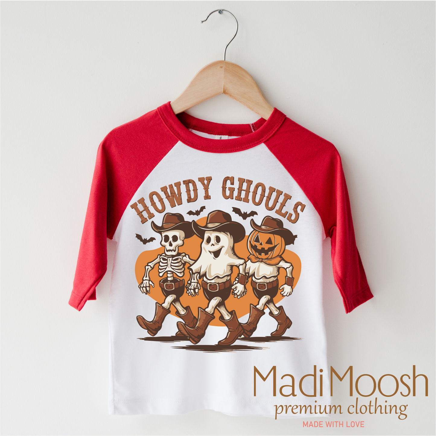 Howdy Ghouls Cowboy Halloween Shirt Halloween Tee Madi Moosh