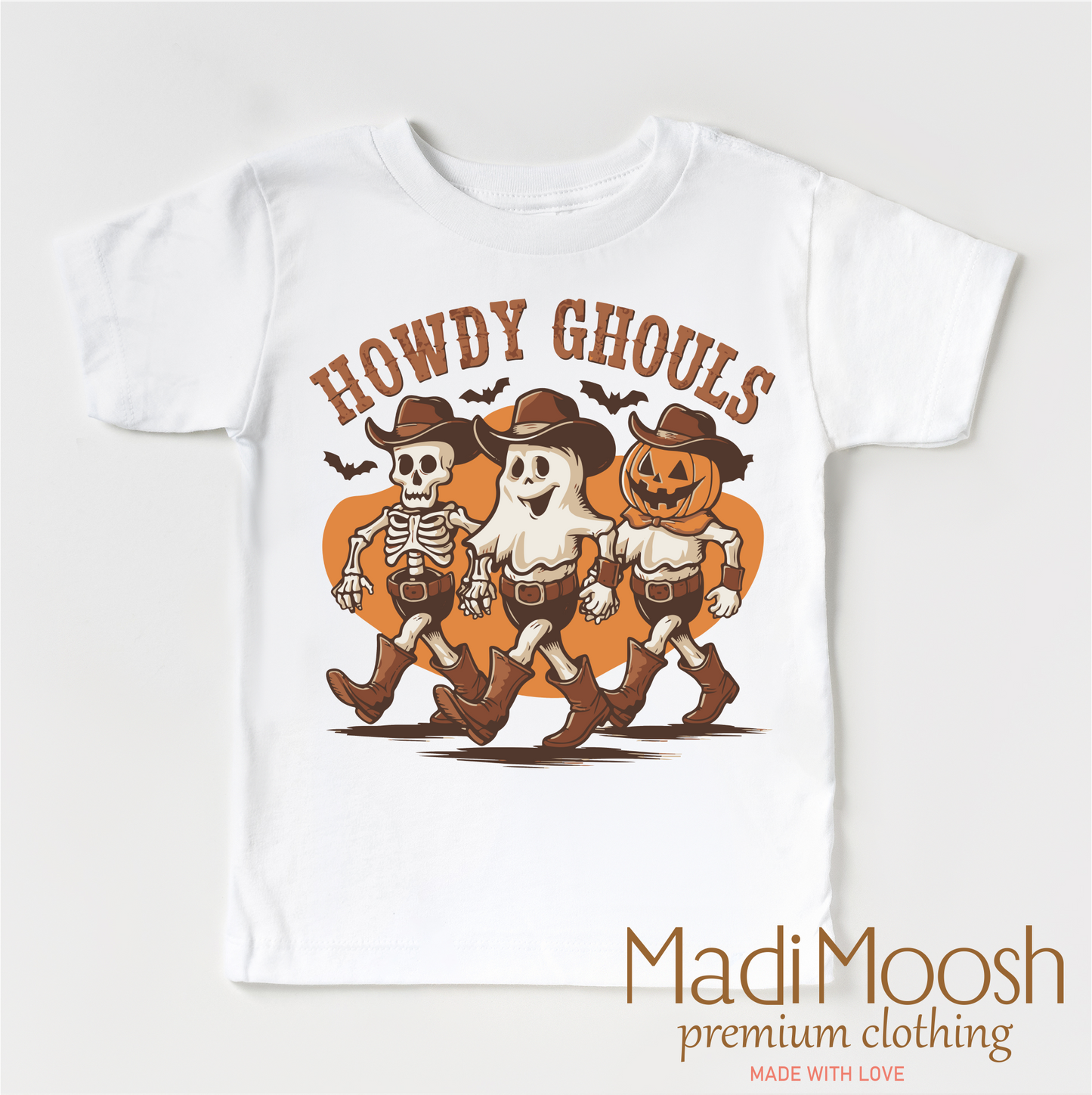 Howdy Ghouls Cowboy Halloween Shirt Halloween Tee Madi Moosh