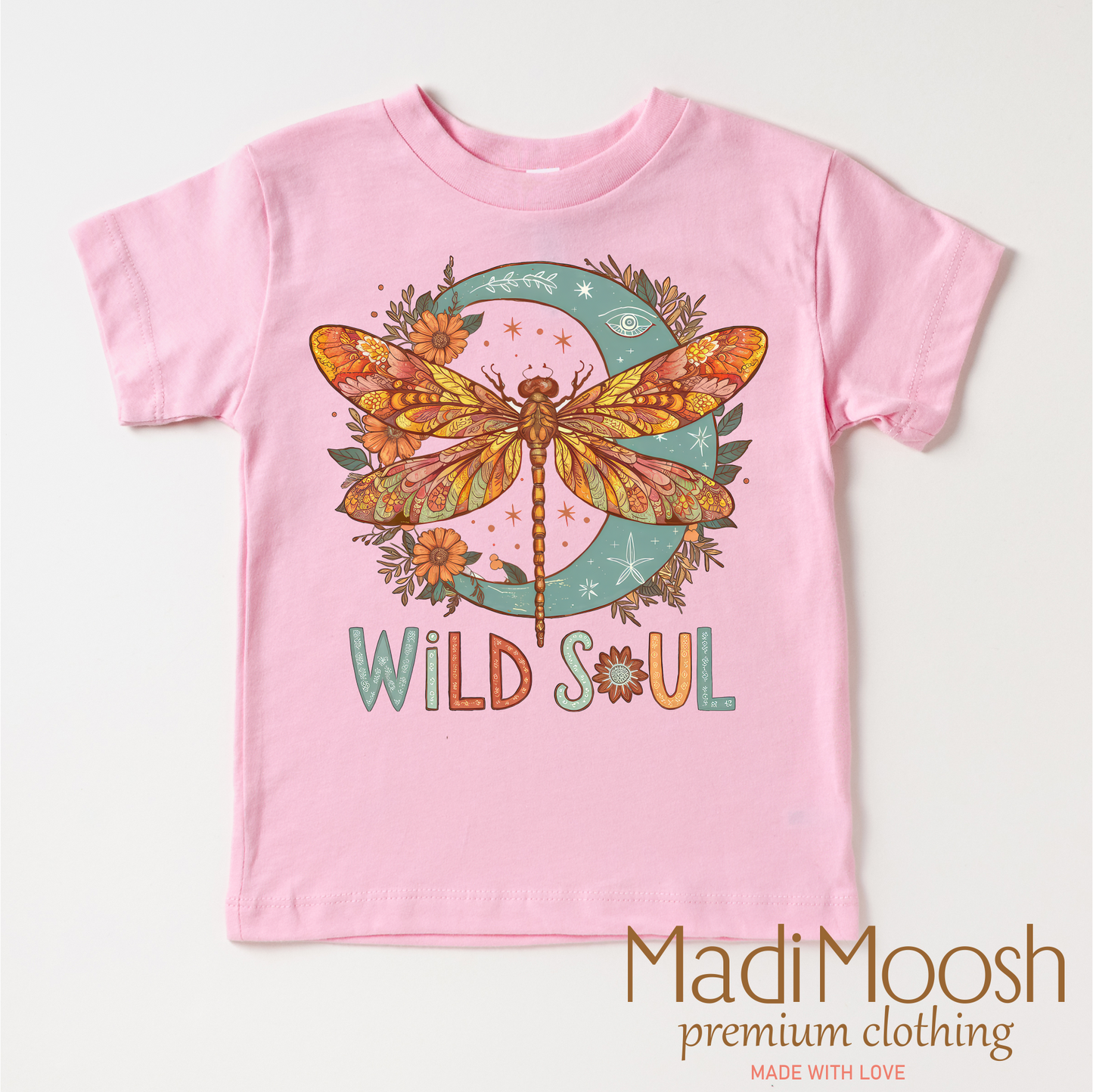 Wild Soul Dragonfly Shirt - Boho Tee