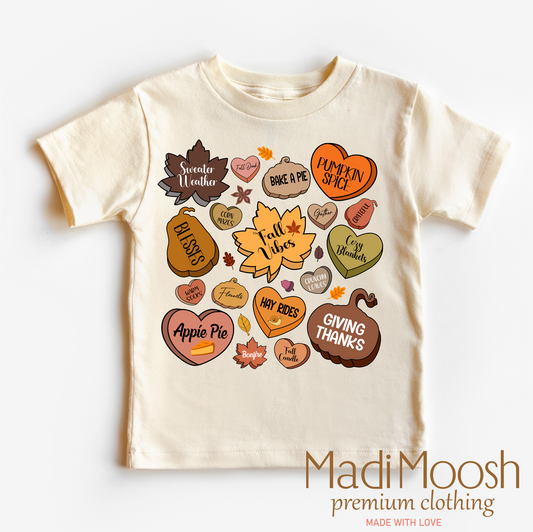 Cute Fall Vibes Cozy Autumn Tee Shirt Madi Moosh