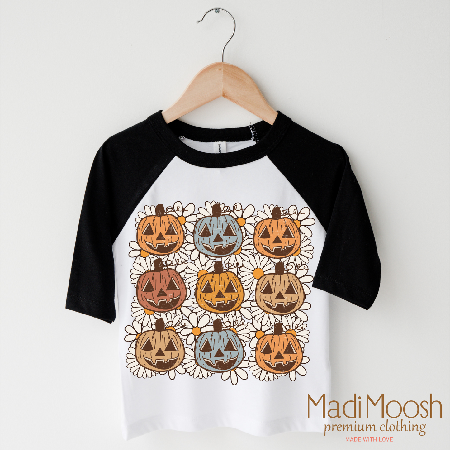 Retro Fall Shirt - Jack-O-Lantern Tee