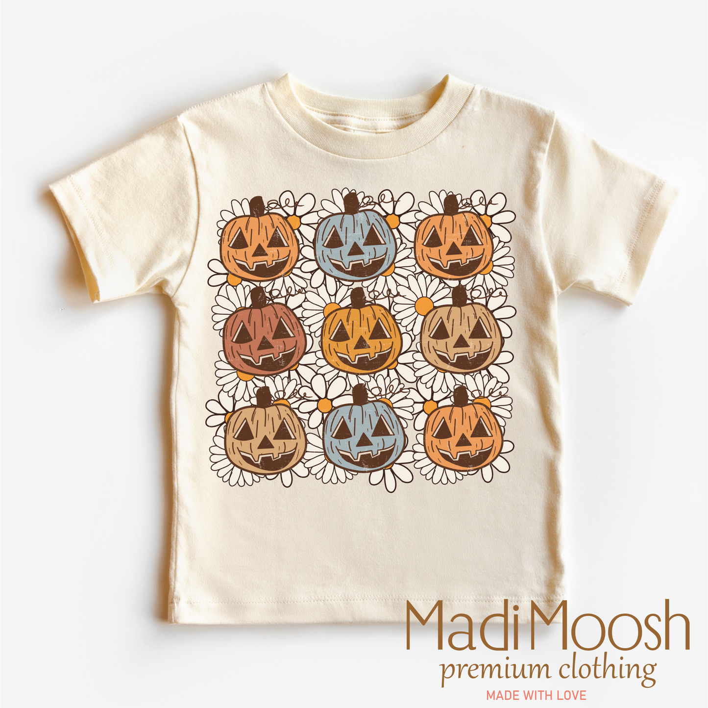 Retro Fall Shirt - Jack-O-Lantern Tee