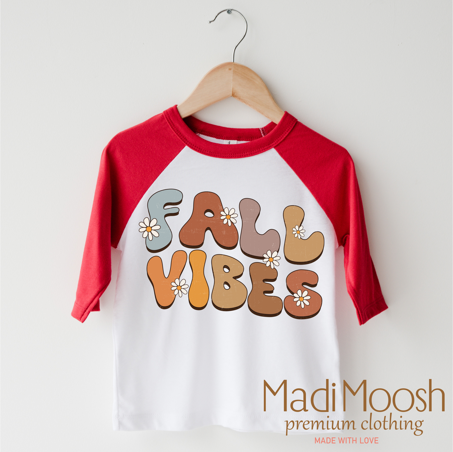 Fall Vibes Autumn Shirt Cotton Tee Bella Canvas