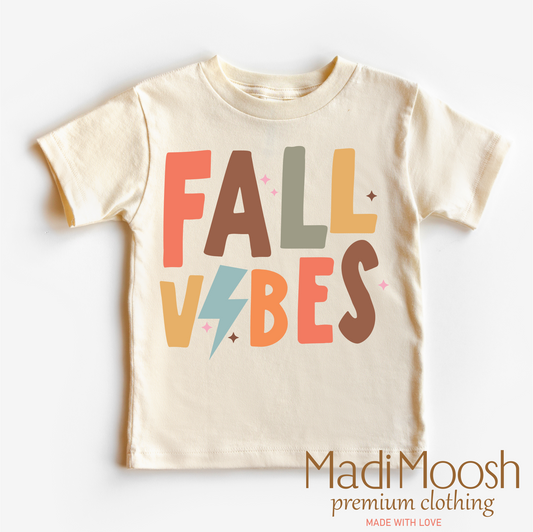 Fall Vibes Lightweight Autumn Shirt Tee Madi Moosh